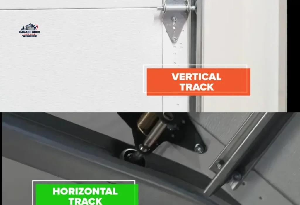 residential garage door track repair red deer