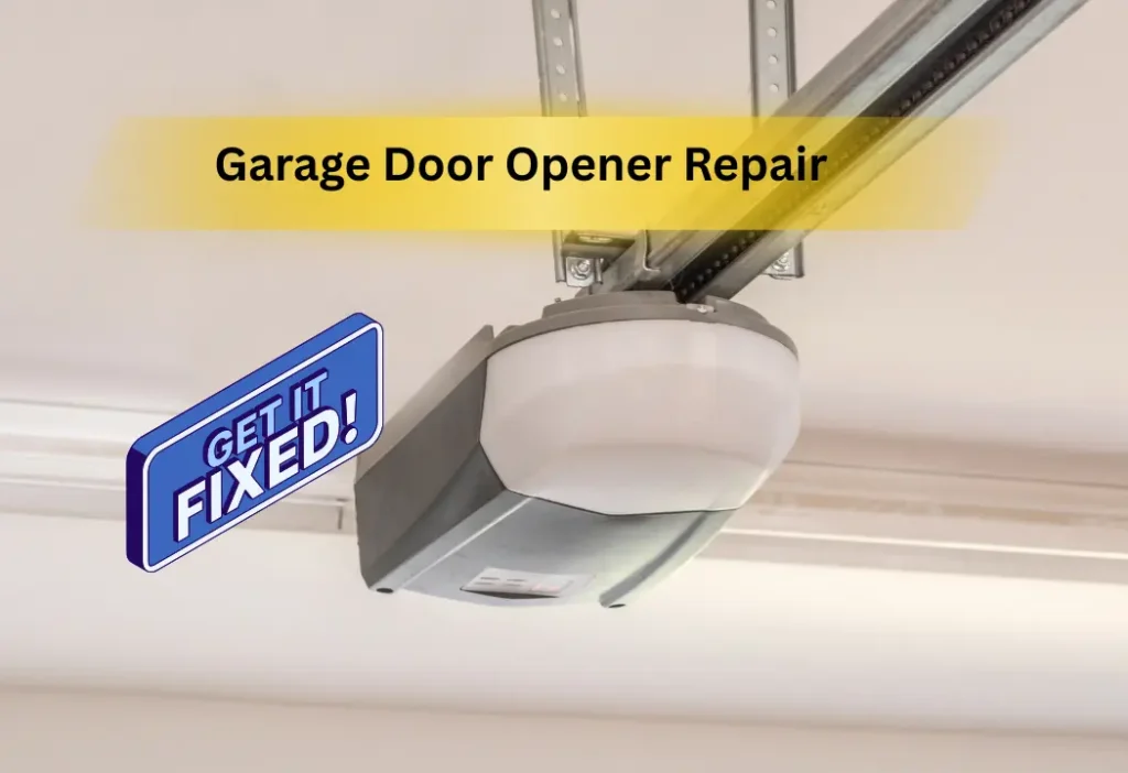 residential garage door opener repair red deer
