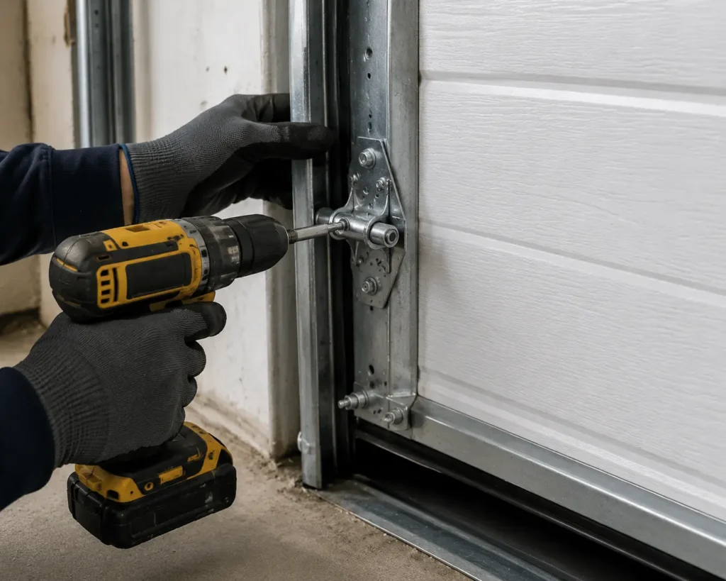 broken garage door cable repair red deer