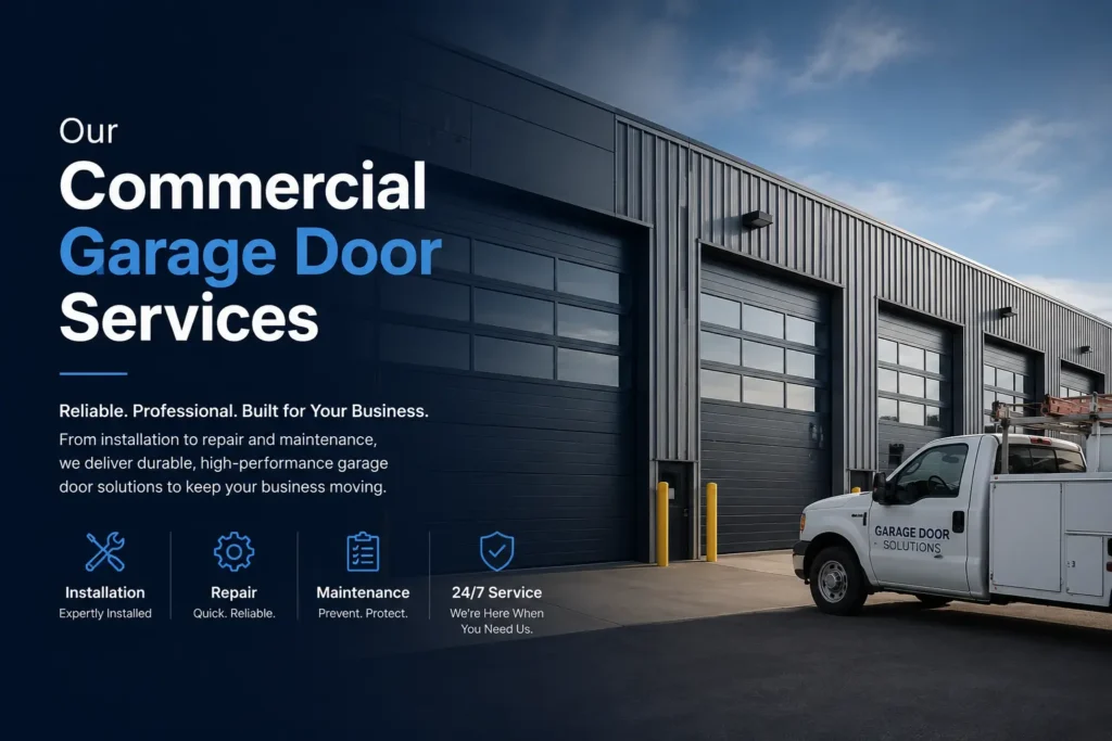 Commercial Garage Door Repair in Red Deer